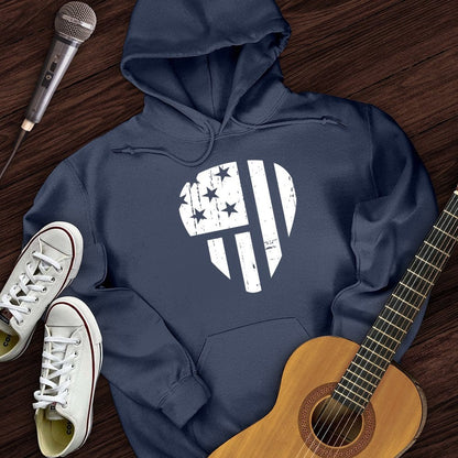 Printify Hoodie Flag Pick Hoodie