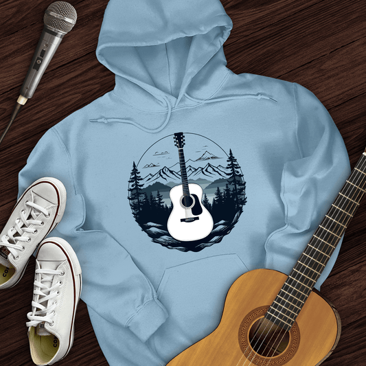 Printify Hoodie Light Blue / S Acoustic Vibes Hoodie