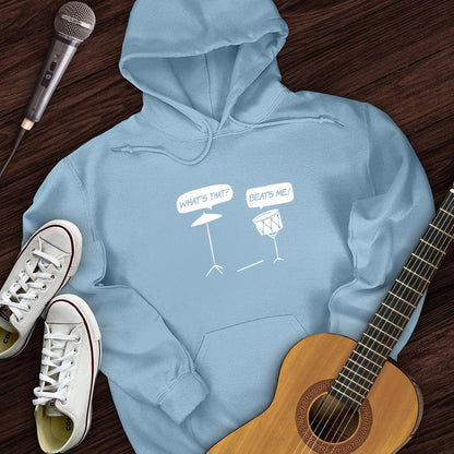 Printify Hoodie Light Blue / S Beats Me Hoodie