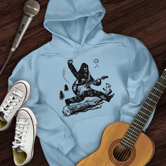 Printify Hoodie Light Blue / S Bigfoot Sighting Hoodie