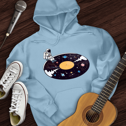 Printify Hoodie Light Blue / S Cosmic Vinyl Hoodie