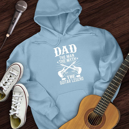 Printify Hoodie Dad Guitar Hoodie