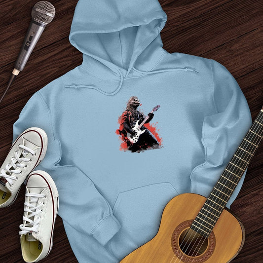 Printify Hoodie Light Blue / S Dino Lead Guitarist Hoodie