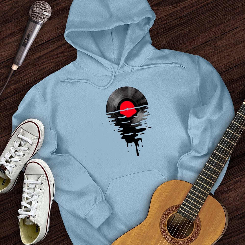 Printify Hoodie Light Blue / S Melting Vinyl Hoodie