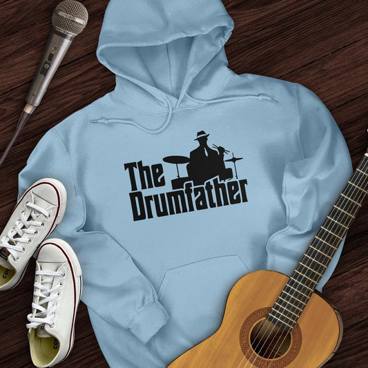 Printify Hoodie Light Blue / S The Drumfather Hoodie