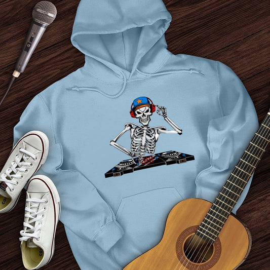 Printify Hoodie Light Blue / S Undead DJ Hoodie