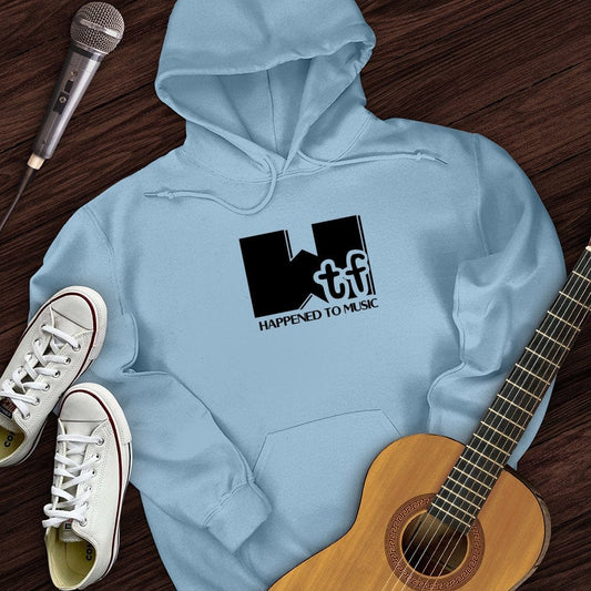 Printify Hoodie Light Blue / S What Happened To Music Hoodie