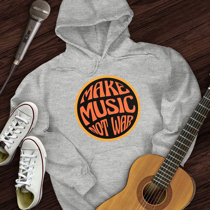 Printify Hoodie Make Music Groovy Hoodie