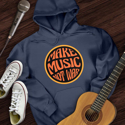 Printify Hoodie Make Music Groovy Hoodie