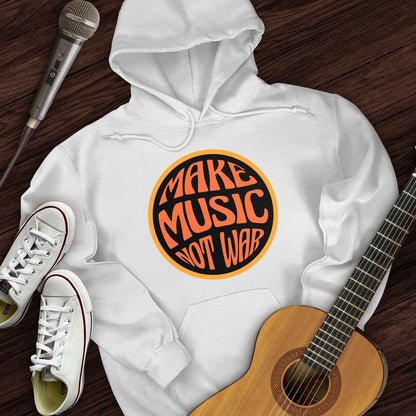 Printify Hoodie Make Music Groovy Hoodie