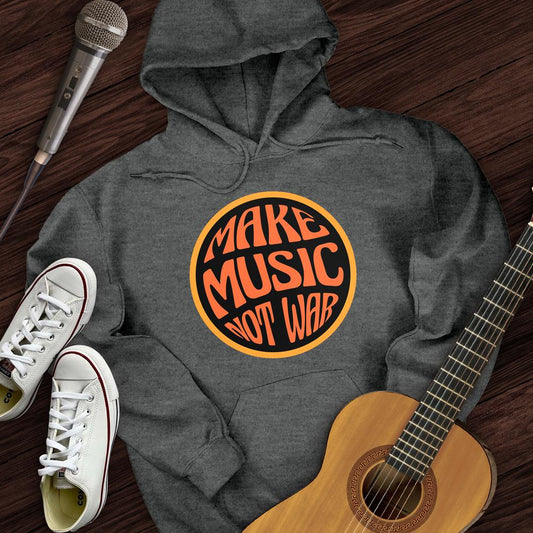 Printify Hoodie Make Music Groovy Hoodie