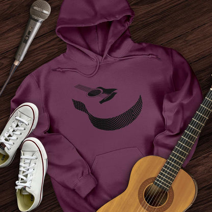 Printify Hoodie Maroon / S Acoustic Hoodie