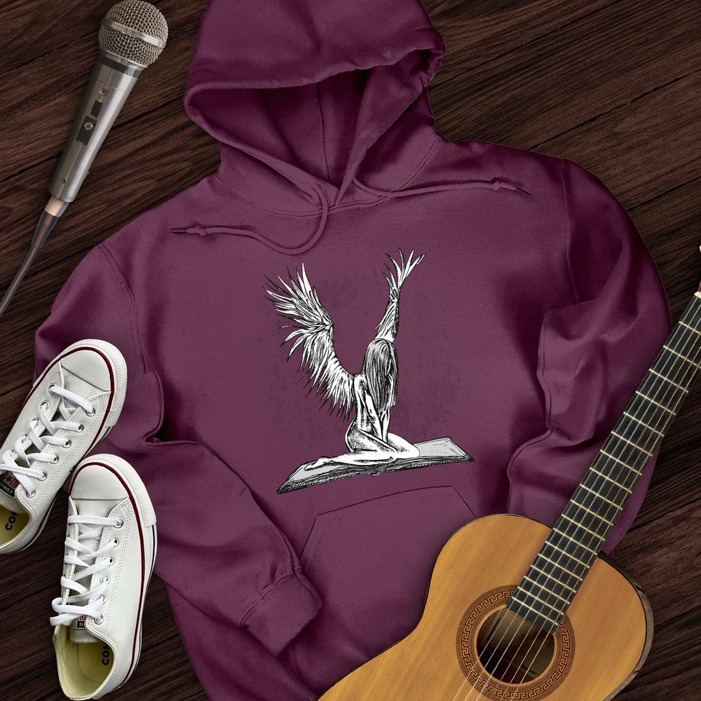 Printify Hoodie Maroon / S Centerfold Hoodie