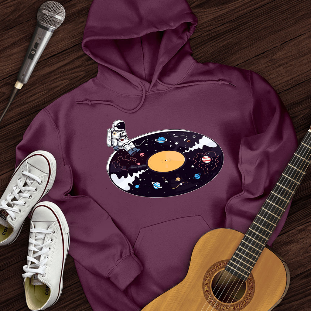 Printify Hoodie Maroon / S Cosmic Vinyl Hoodie