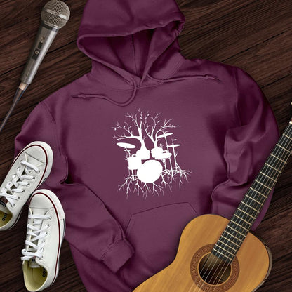Printify Hoodie Drumming Roots  Hoodie