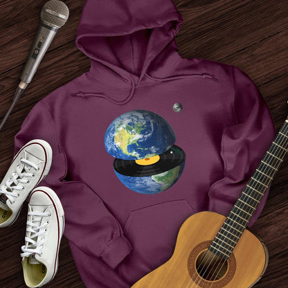 Printify Hoodie Maroon / S Earth Player Hoodie