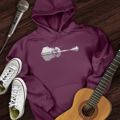 Printify Hoodie Maroon / S Forrest Guitar Hoodie