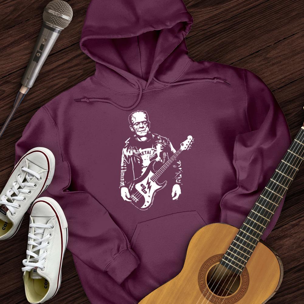 Printify Hoodie Maroon / S Frankenstein Guitar Hoodie