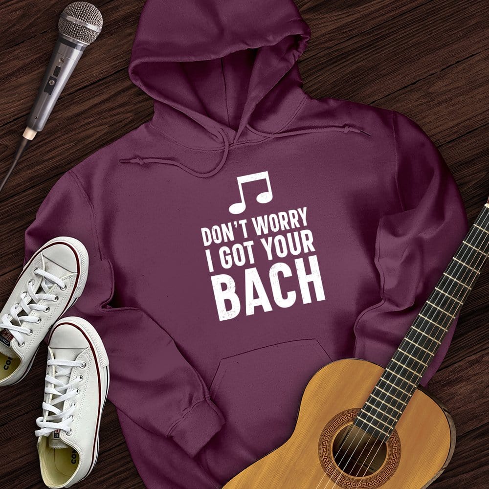 Printify Hoodie Maroon / S Got Bach Hoodie