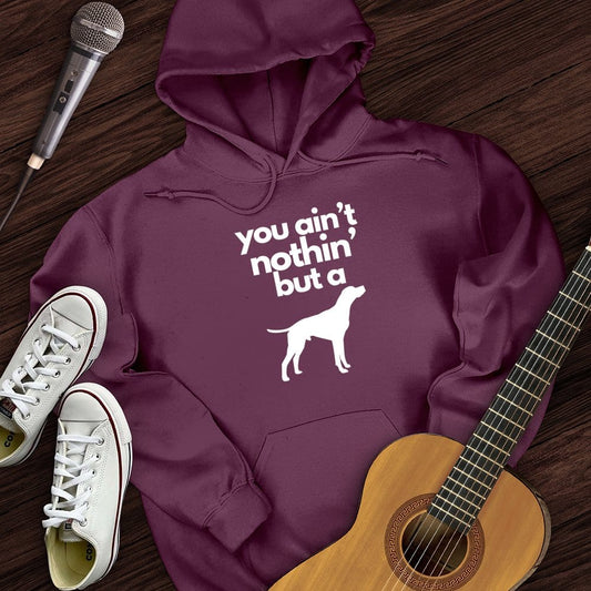 Printify Hoodie Maroon / S Hound Blues Hoodie