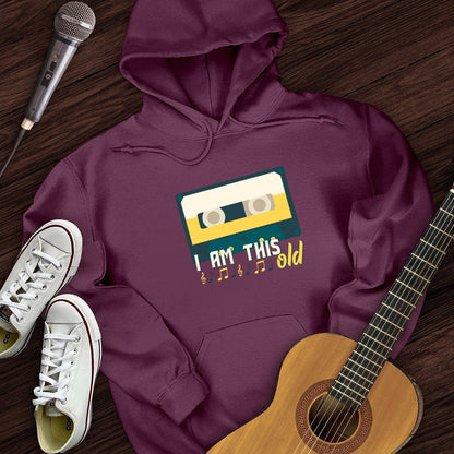 Printify Hoodie Maroon / S I Am This Old Hoodie