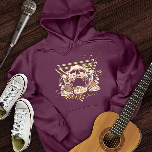 Printify Hoodie Maroon / S Microphone Soul Hoodie