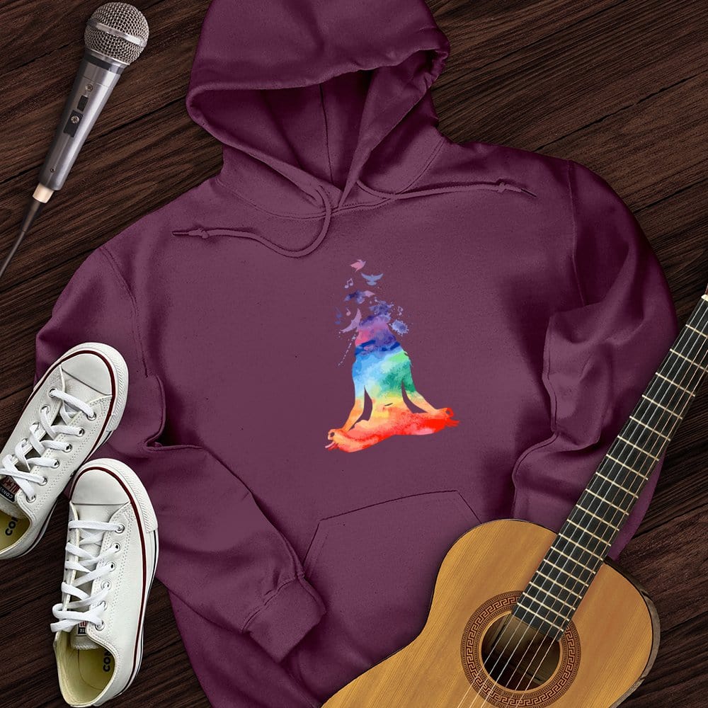 Printify Hoodie Maroon / S Musical Soul Hoodie