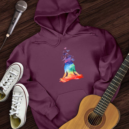 Printify Hoodie Maroon / S Musical Soul Hoodie