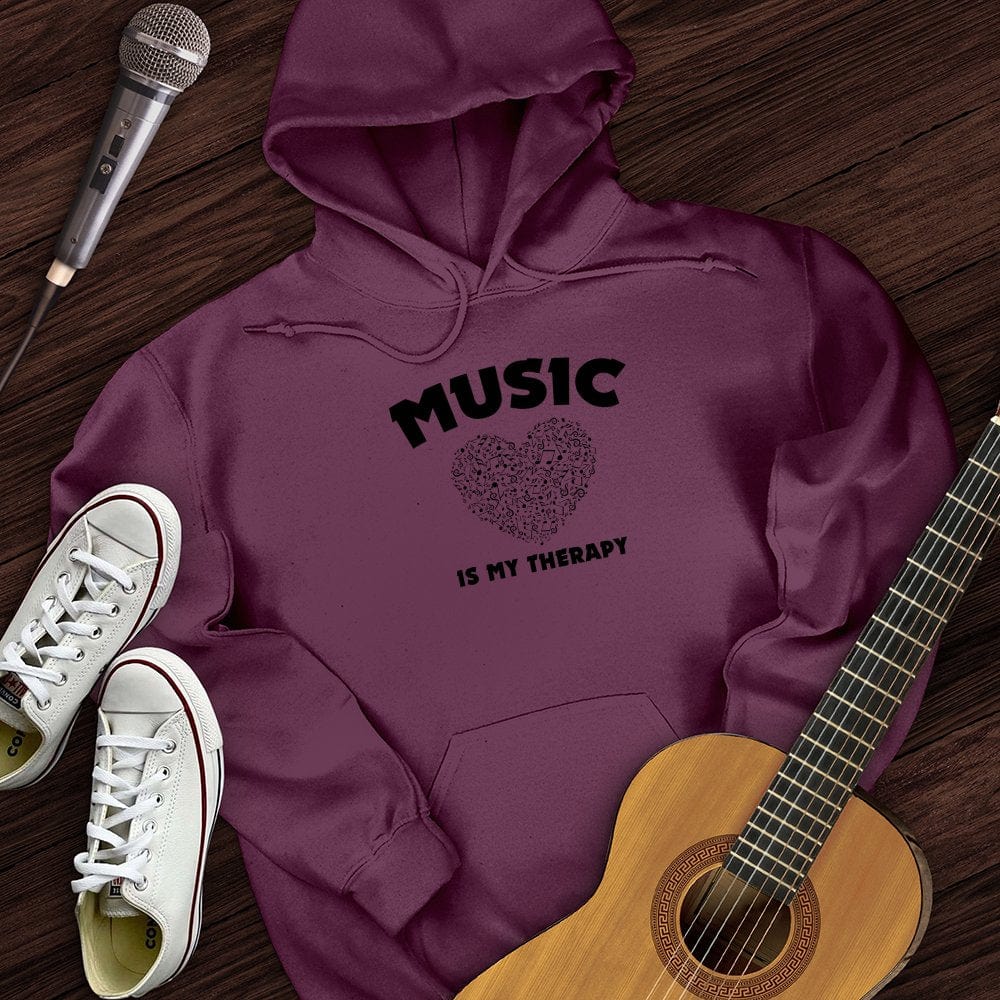 Printify Hoodie Maroon / S My Therapy Hoodie