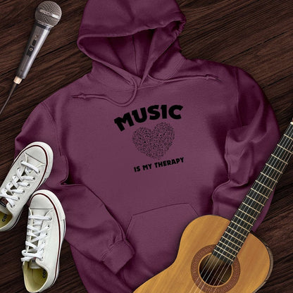 Printify Hoodie Maroon / S My Therapy Hoodie