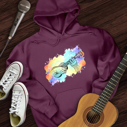 Printify Hoodie Maroon / S My Ukulele Hoodie