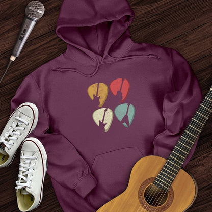 Printify Hoodie Maroon / S Picks Hoodie