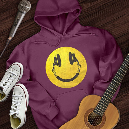 Printify Hoodie Maroon / S Smile Hoodie