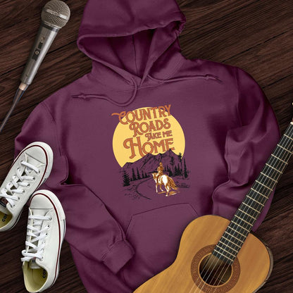 Printify Hoodie Maroon / S Take Me Home Hoodie