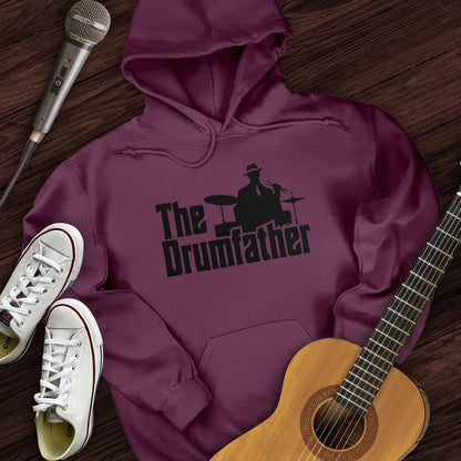 Printify Hoodie Maroon / S The Drumfather Hoodie