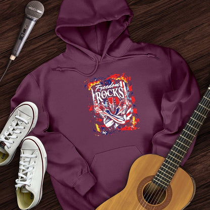 Printify Hoodie Maroon / S Trippy Trumpets Hoodie