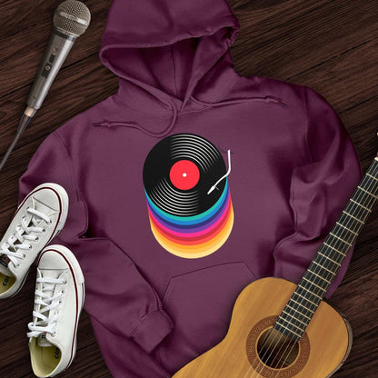 Printify Hoodie Maroon / S Turntable Hoodie