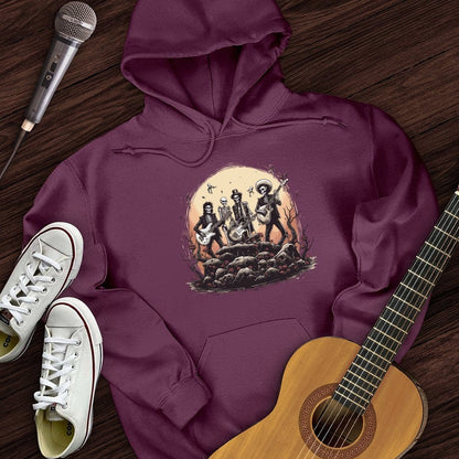 Printify Hoodie Maroon / S Undead Concert Hoodie