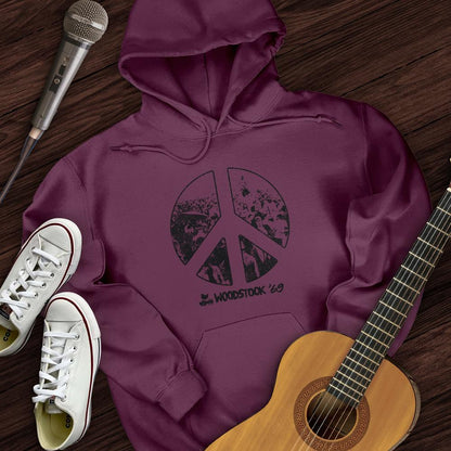 Printify Hoodie Maroon / S Woodstock '69 Hoodie