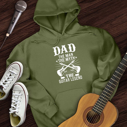 Printify Hoodie Dad Guitar Hoodie