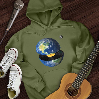 Printify Hoodie Military Green / S Earth Player Hoodie