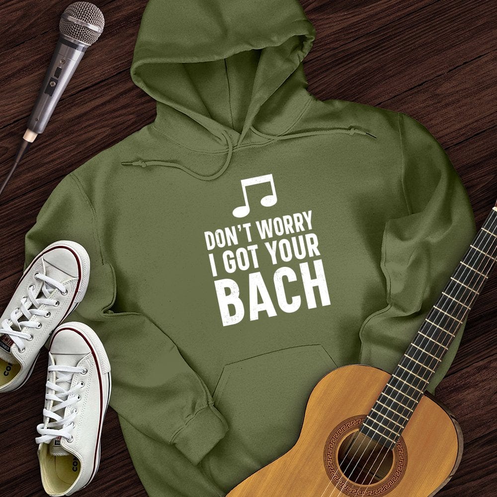 Printify Hoodie Military Green / S Got Bach Hoodie