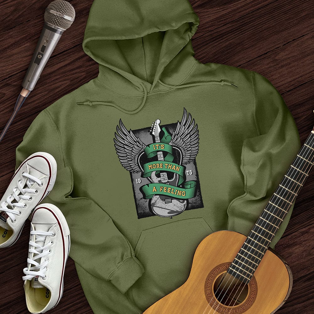 Printify Hoodie Military Green / S More Than Hoodie