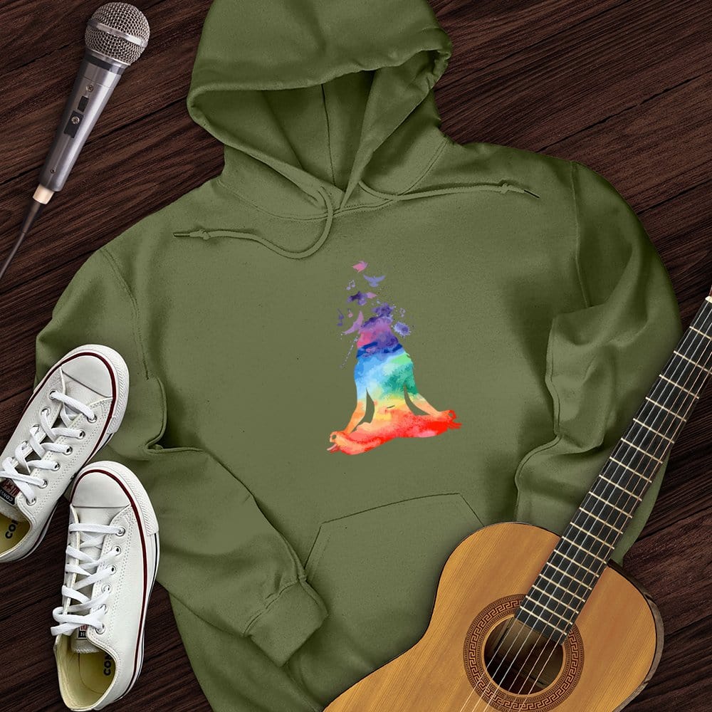 Printify Hoodie Military Green / S Musical Soul Hoodie