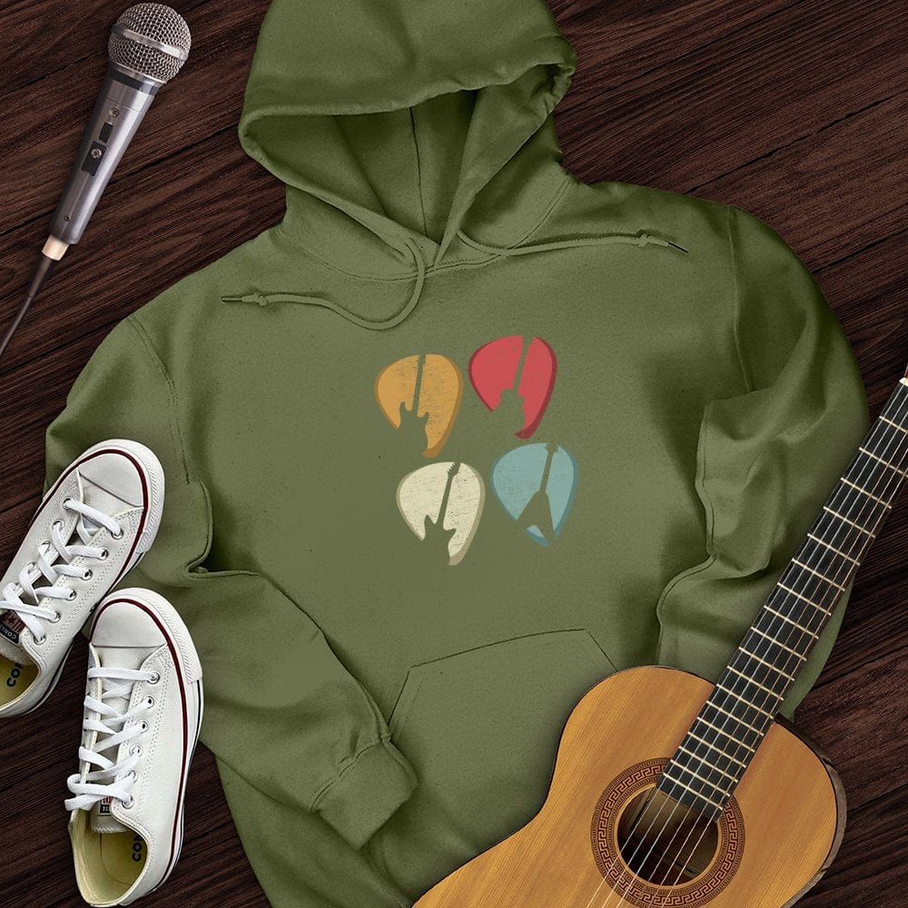 Printify Hoodie Military Green / S Picks Hoodie