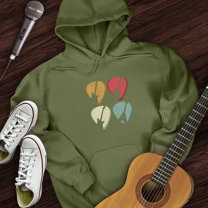 Printify Hoodie Military Green / S Picks Hoodie