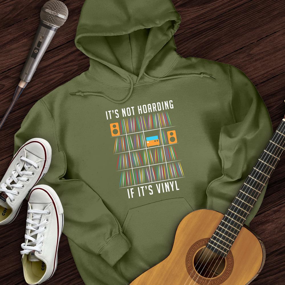 Printify Hoodie Military Green / S Record Collector Hoodie