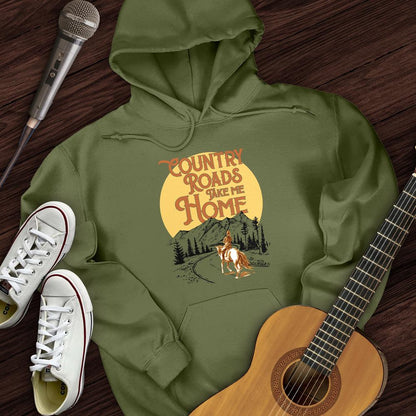 Printify Hoodie Military Green / S Take Me Home Hoodie