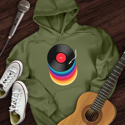 Printify Hoodie Military Green / S Turntable Hoodie