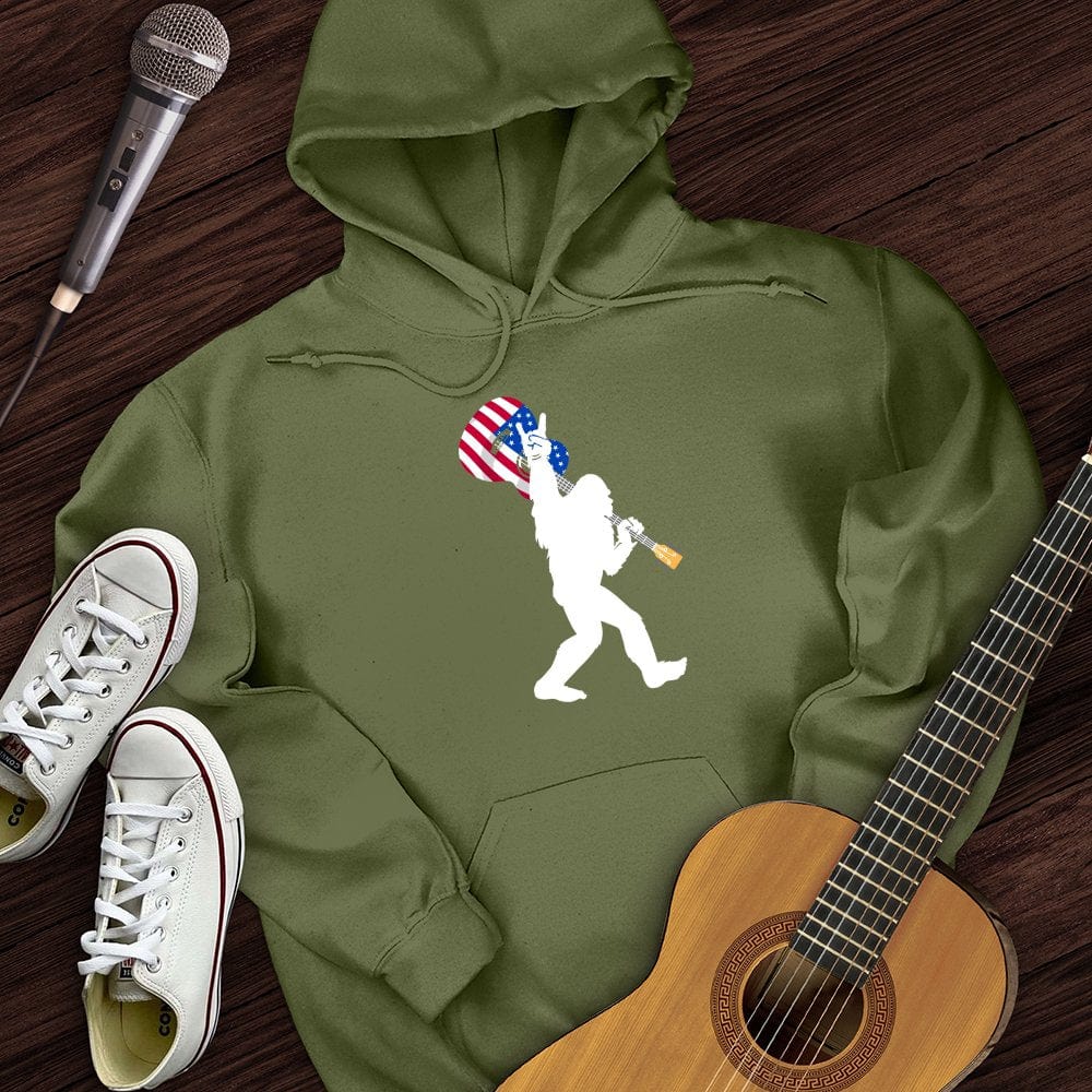 Printify Hoodie Military Green / S USA BigFoot Hoodie